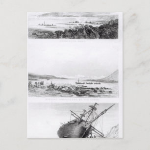 Cartão Postal Cenas do 'Beagle' sendo reparadas