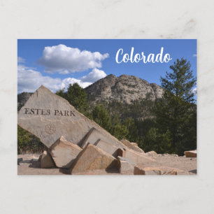 Cartão Postal Cênico Estes Park Colorado