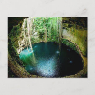 Cartão Postal Cenote Natural Subterrâneo