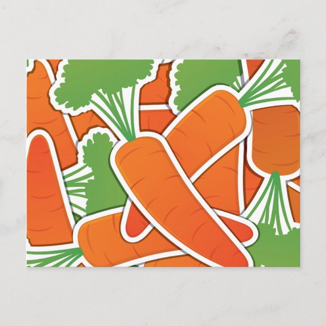 Cartão Postal Cenoura funca (Frente)
