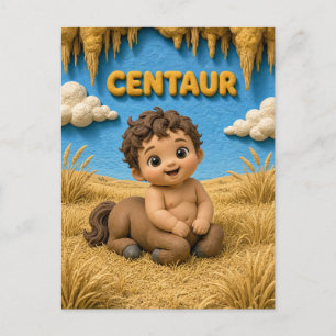 Cartão Postal Centaurinho Fofo, Mitológico