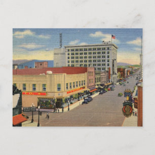Cartão Postal Central Ave., Albuquerque Vintage