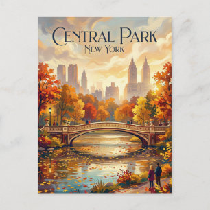 Cartão Postal Central Park Nova York