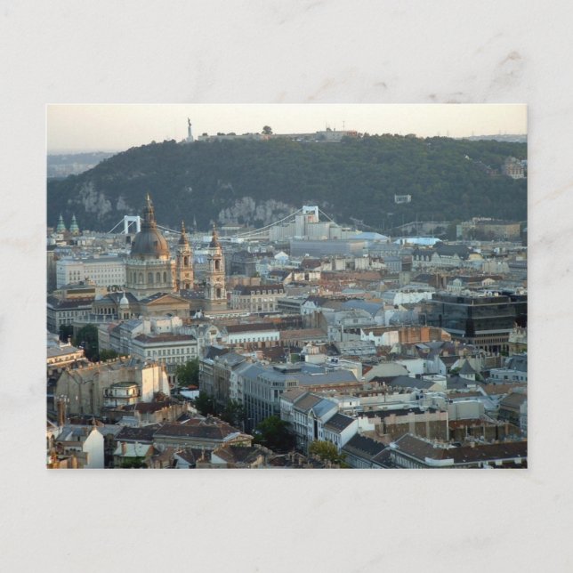 Cartão Postal Centro Budapest (Frente)