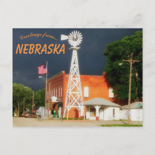 Cartão Postal Centro Cordova no Nebraska