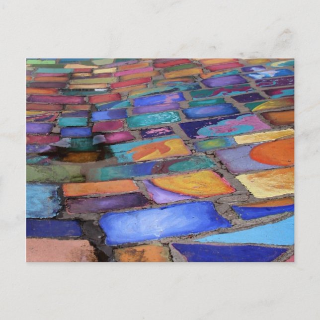 Cartão Postal Centro de Arte da Aldeia Espanhola, Parque Balboa, (Frente)