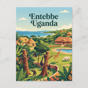 Cartão Postal Centro de Educação para a Conservação da Vida Selv