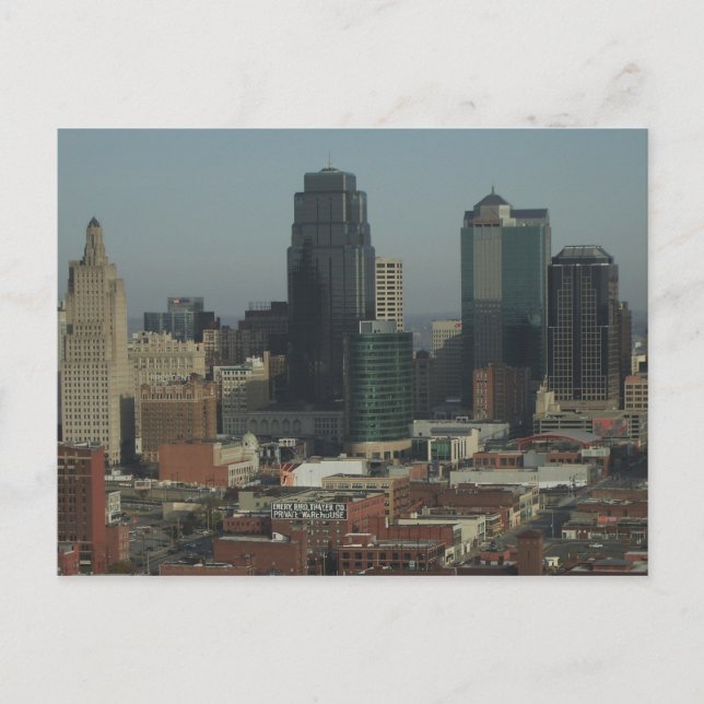 Cartão Postal Centro de Kansas City (Frente)