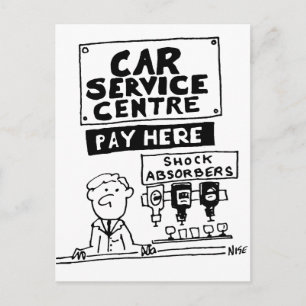 Cartão Postal Centro de Serviço Automotivo Mecânicos e Amorteced