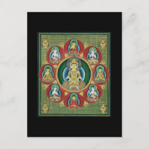 Cartão Postal Centro de um Taizokai Mandala