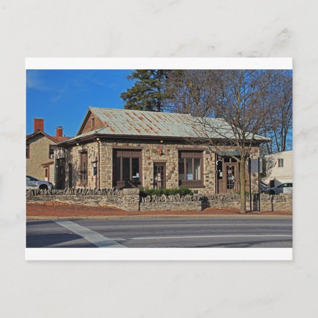 Cartão Postal Centro Dublin Ohio III (Frente)