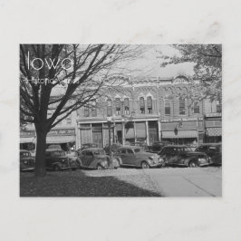 Cartão Postal Centro Grundy Center, Iowa Postcard