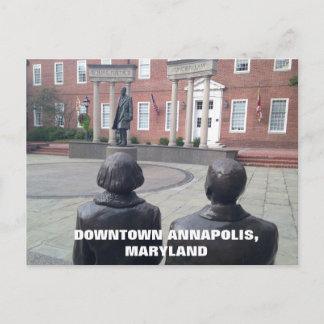 Cartão Postal Centro histórico Annapolis Maryland