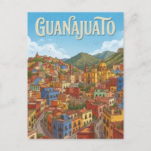 Cartão Postal Centro Histórico de Guanajuato