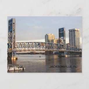 Cartão Postal Centro Jacksonville, Florida