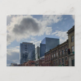 Cartão Postal Centro Nashville, Tennessee na linha da música