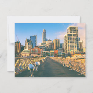 Cartão Postal Centro San Francisco Skyline