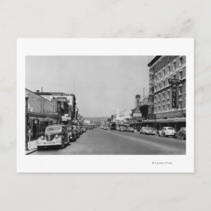 Cartão Postal Centro View of Chehalis, Washington Photoógrafo