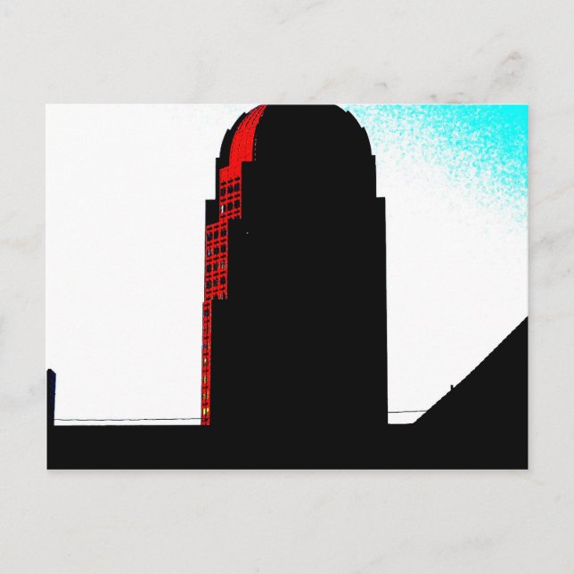 Cartão Postal Centro Winston-Salem, NC (Frente)