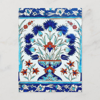 Cartão Postal Cerâmica Iznik