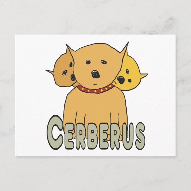Cartão Postal Cerberus (Frente)