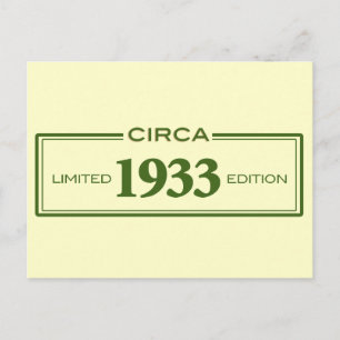 Cartão Postal cerca de 1933