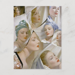 Cartão Postal cerca de 1940 mulheres bonitas