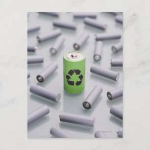 Cartão Postal Cercado por cinzas menores.