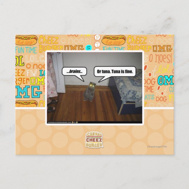 Cartão Postal cérebro (Frente)