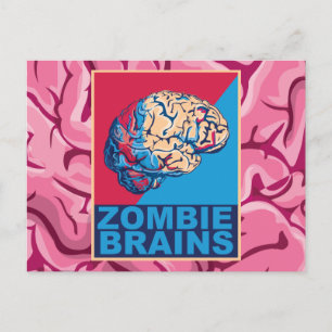 Cartão Postal Cérebro de Zumbi