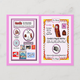 Cartão Postal Cerelia - Cerium Trading Card