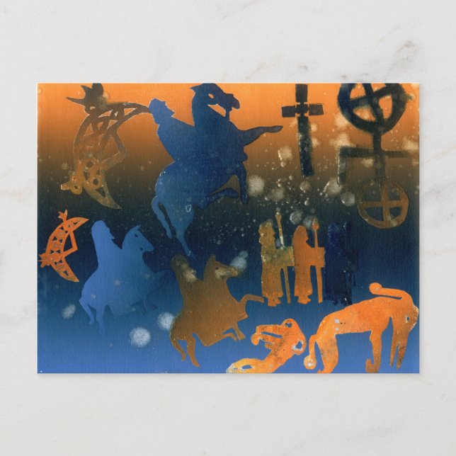 Cartão Postal Cerimônia Picta (Frente)