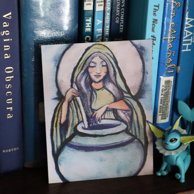 Cartão Postal Cerridwen Crone Witch (Criador carregado)