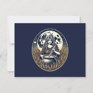 Cartão Postal Cerridwen Witch