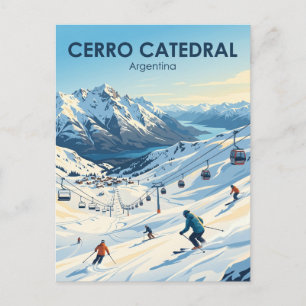 Cartão Postal Cerro Catedral Argentina