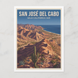 Cartão Postal Cerro de la Z San José del Cabo México Lembrança