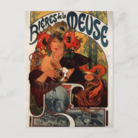 Cerveja da Meusa de Alphonse Mucha