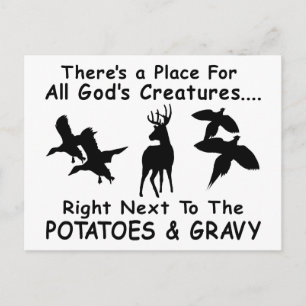 CARTÃO POSTAL CERVEJA, DUCK E CAÇA FEASANT