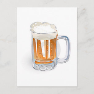 Cartão Postal Cerveja em Caneca/Oktoberfest