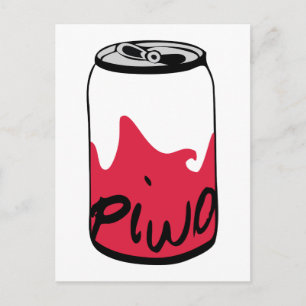 Cartão Postal Cerveja Polonesa (Piwo)