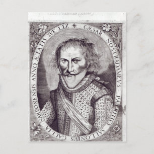 Cartão Postal Cesar Nostradamus