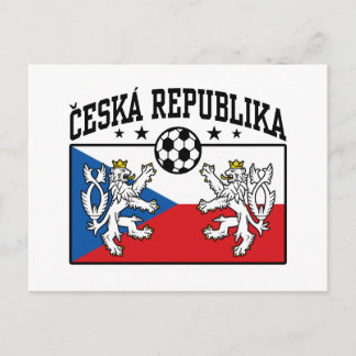 Cartão Postal Ceska Republika Soccer