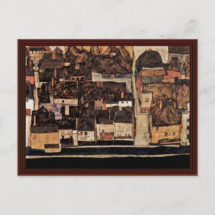 Cartão Postal Cesky Krumlov Na Vltava Ou Na Pequena Iv