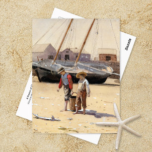 Cartão Postal Cesta de Clams Winslow Homer