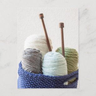 Cartão Postal Cesta de Fios 1