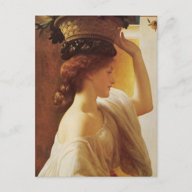 Cartão Postal Cesta de Fruta (Frente)