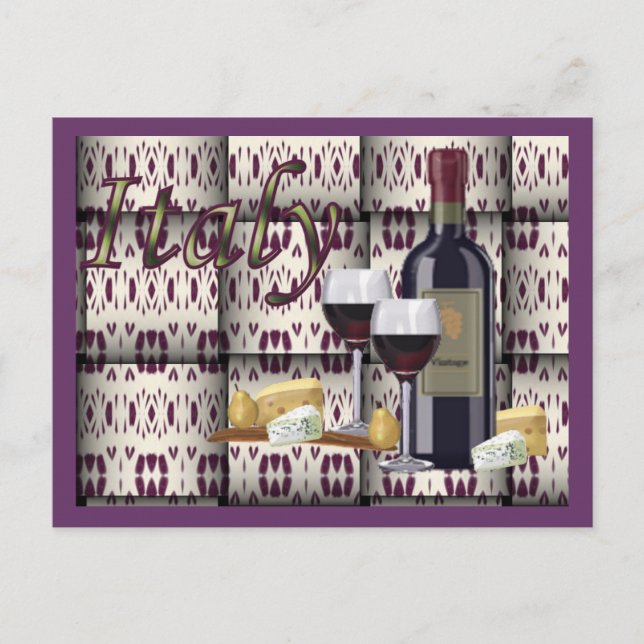 Cartão Postal Cesto Italiano (Frente)