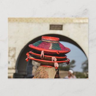 Cartão Postal Cestos para o Mercado em Harar, Etiópia