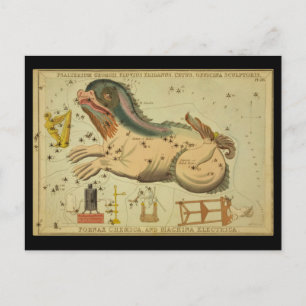 Cartão Postal Cetus, Fornax Chemica, Machina Electrica, etc.