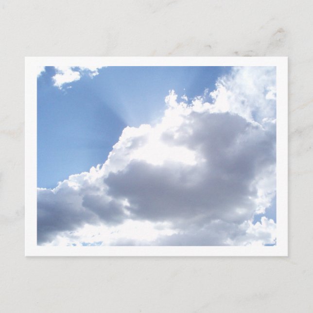 Cartão Postal Céu (Frente)